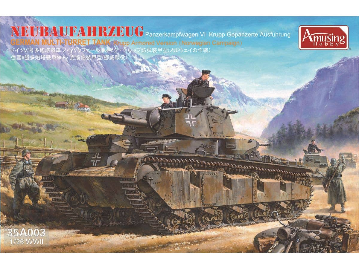 Neubau-Fahrzeug (Krupp Type, Norway War) (Renewed Package Version)