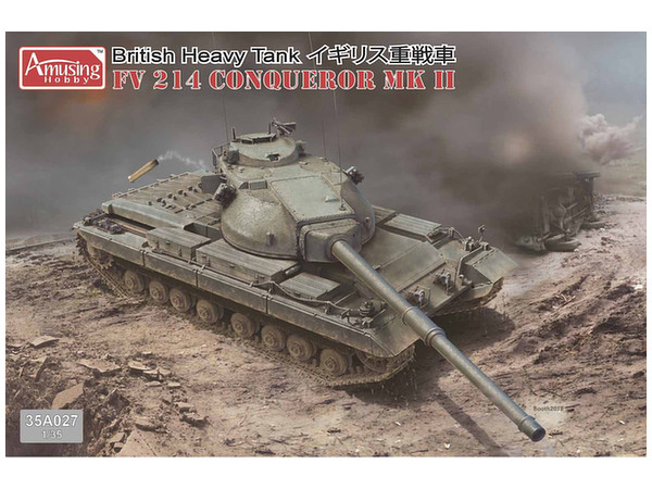 British Heavy Gun Tank FV 214 Conqueror MK II