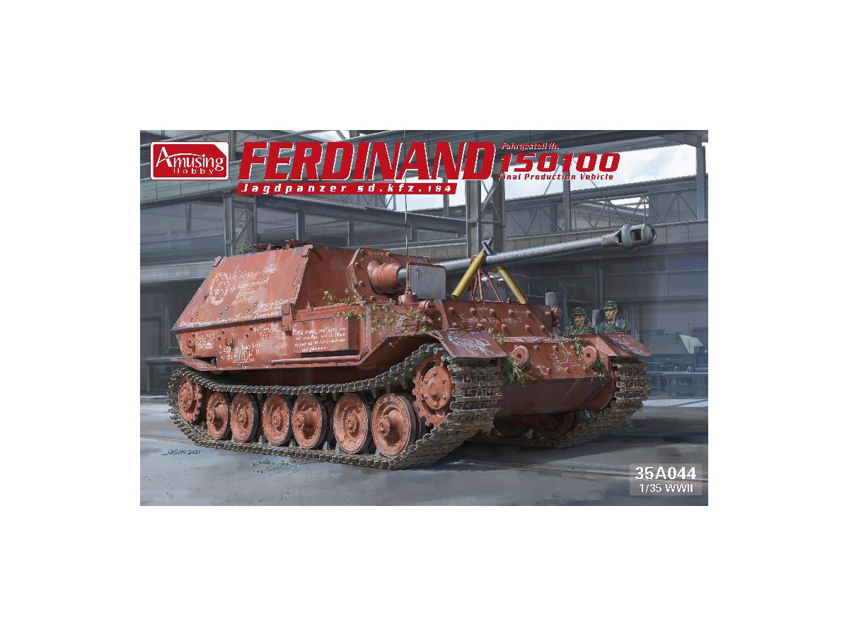 German Heavy Tank Destroyer Ferdinand 150100 Final Production Vehicle