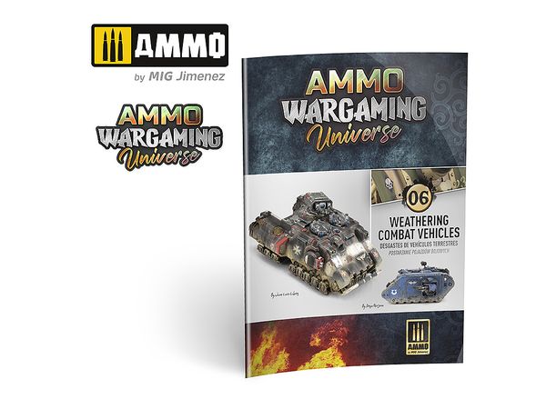 AMMO WARGAMING UNIVERSE Book 06 - Weathering Combat Vehicles (English, Castellano, Polski)