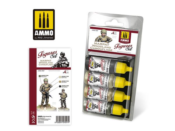 MARPAT Woodland Camouflage Figures Set