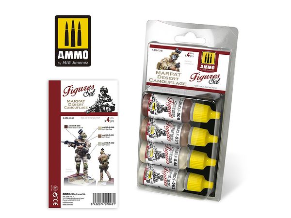 MARPAT Desert Camouflage Figures Set