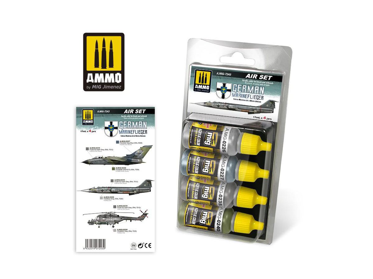 German Federal Navy Aircraft Color Set