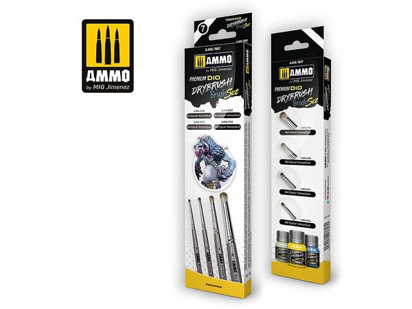 Premium Dio Drybrush Set