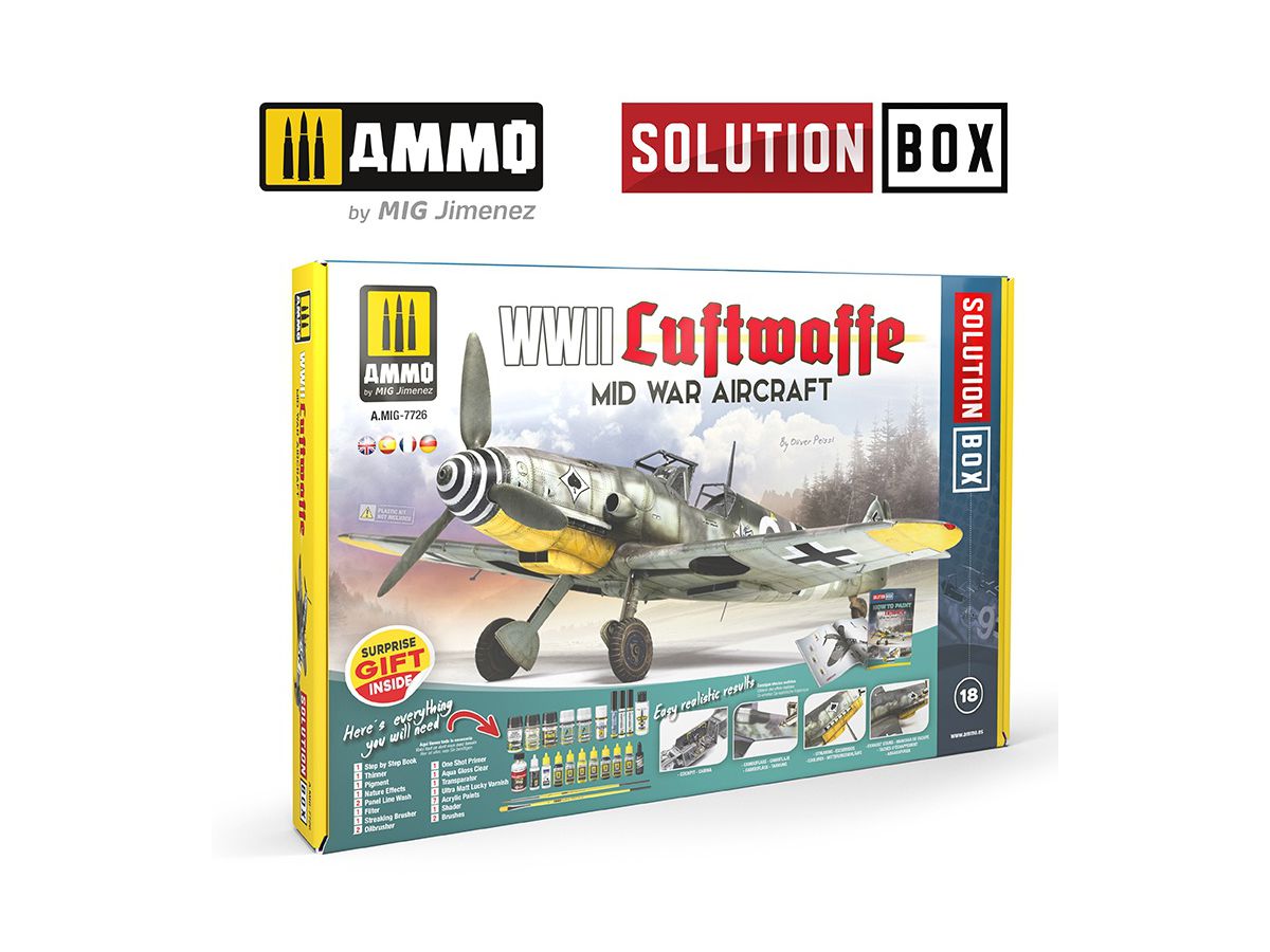 SOLUTION BOX - WWII Luftwaffe Mid War Aircraft