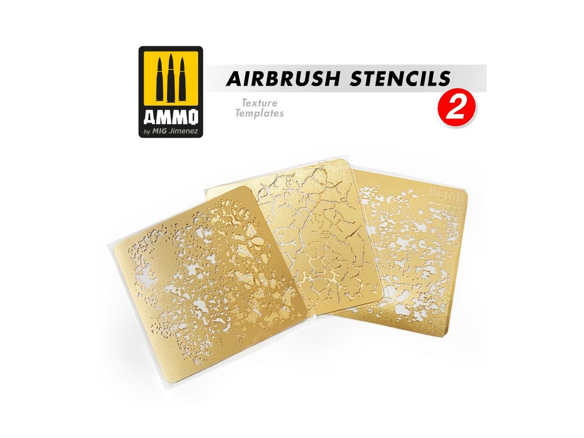 Stencil Texture Templates For Airbrush #2