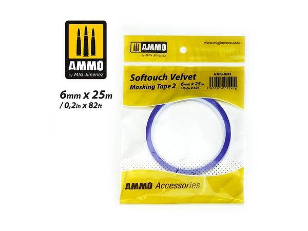 Soft Touch Velvet Masking Tape #2 (6mm X 25m)