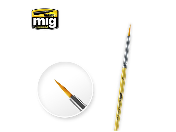 2/0 Synthetic Round Brush