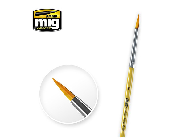 6 Synthetic Round Brush