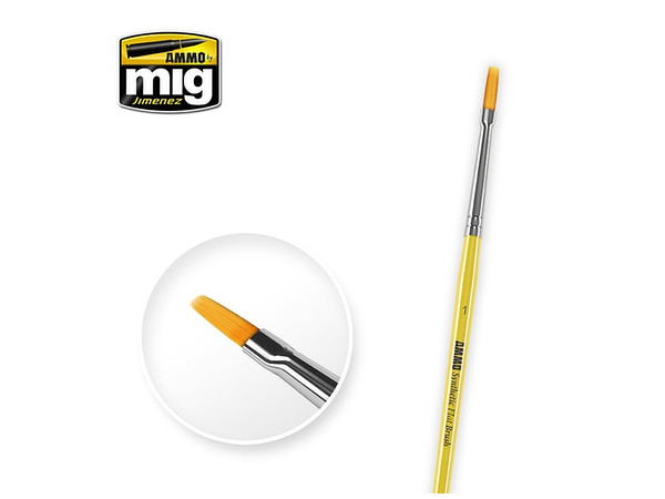 1 Synthetic Flat Brush