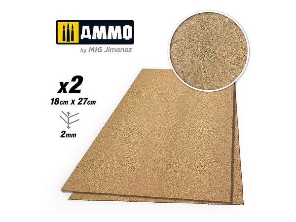 CREATE CORK Fine Grain (2mm) - 2 pcs