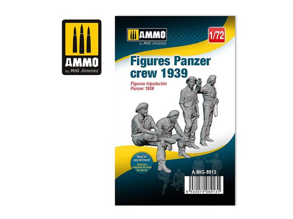 Figures Panzer Crew 1939 (Set of 4)