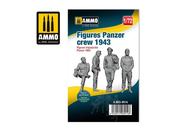 Figures Panzer Crew 1943 (Set of 4)