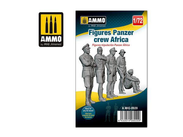 Figures Panzer Crew Africa
