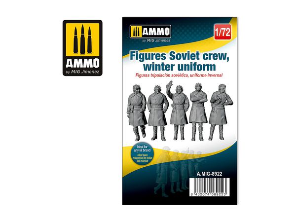 Figures Soviet Crew, Winter Uniform