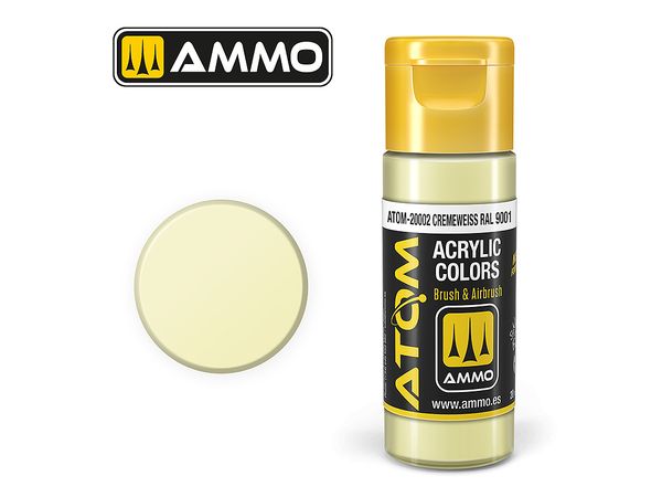 ATOM COLOR Cremeweiss RAL 9001
