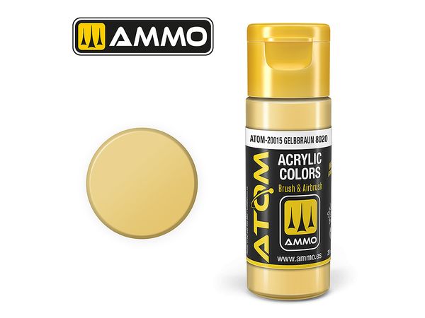 ATOM COLOR Gelbbraun 8020