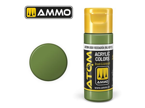 ATOM COLOR Resedagrun RAL 6011