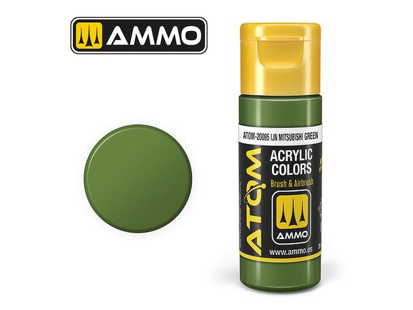 ATOM COLOR IJN Mitsubishi Green