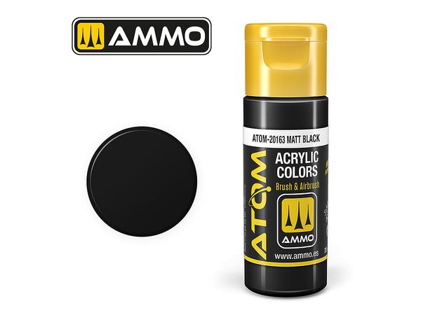 ATOM COLOR Matt Black