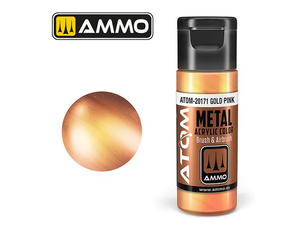 ATOM METALLIC Gold Pink