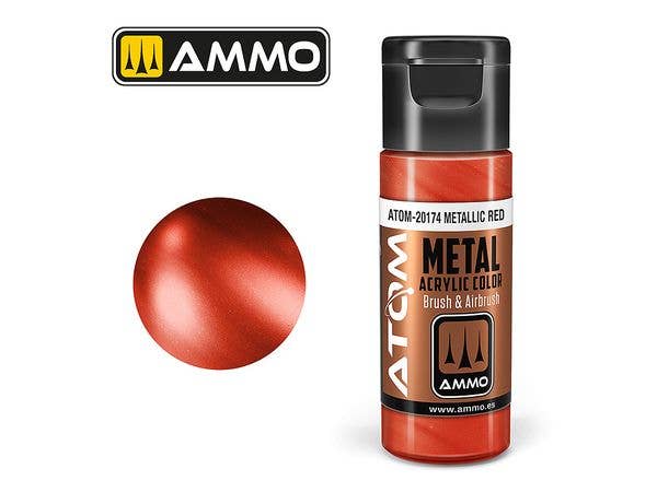 ATOM METALLIC Red