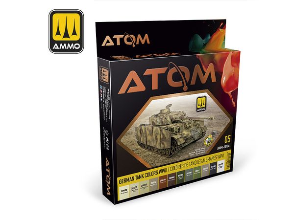 ATOM-German Tank Colors WWII