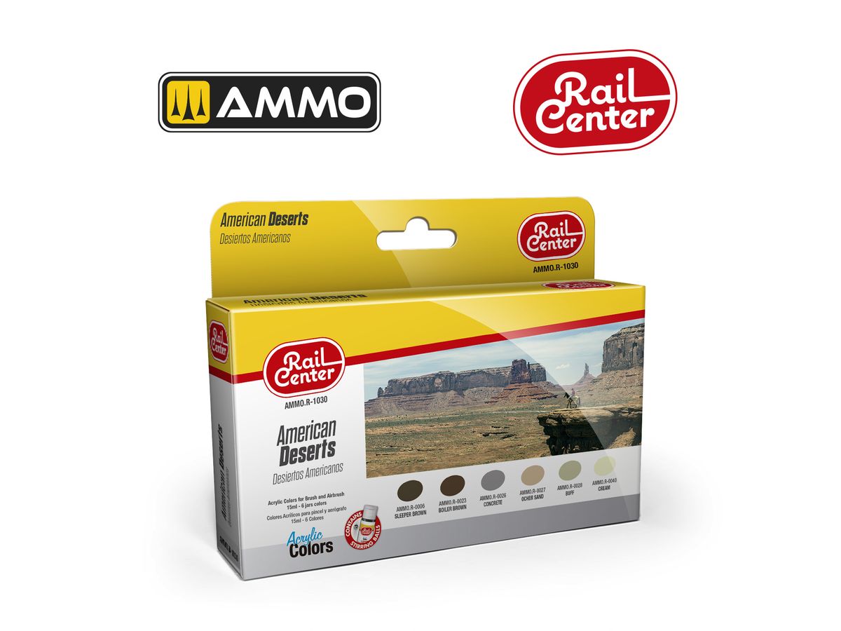 Rail Center: American Desert Color Set