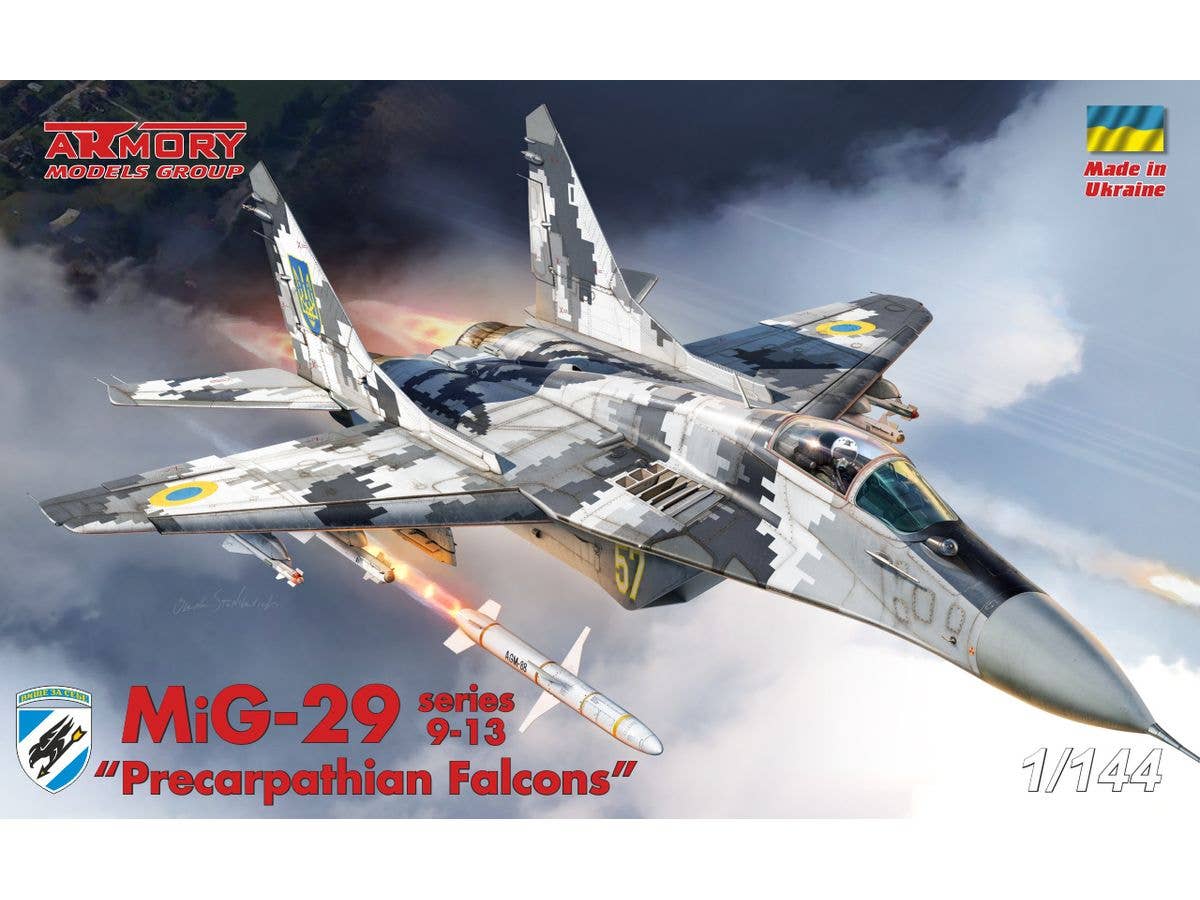 MiG-29 series 9-13 114th Brigade Precarpathian Falcons
