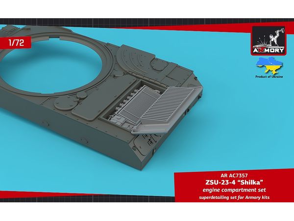 ZSU-23-4 Shilka engine compartment