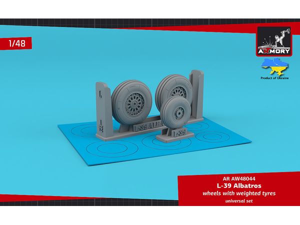 AERO L-39 Albatros wheels w/ weighted tyres