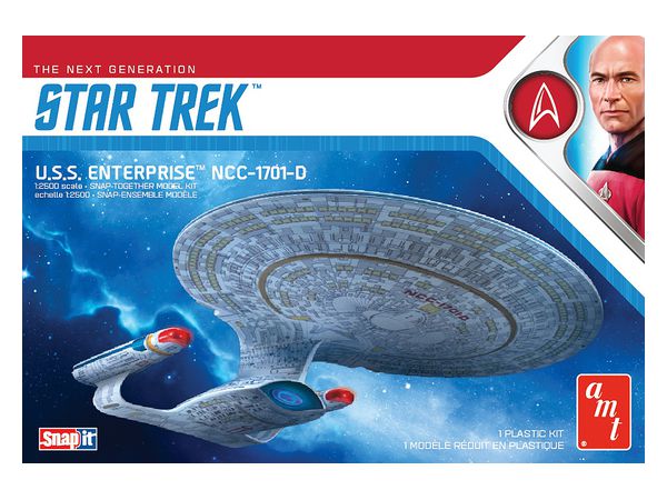 Star Trek NCC-1701D U.S.S. Enterprise D (Snap)
