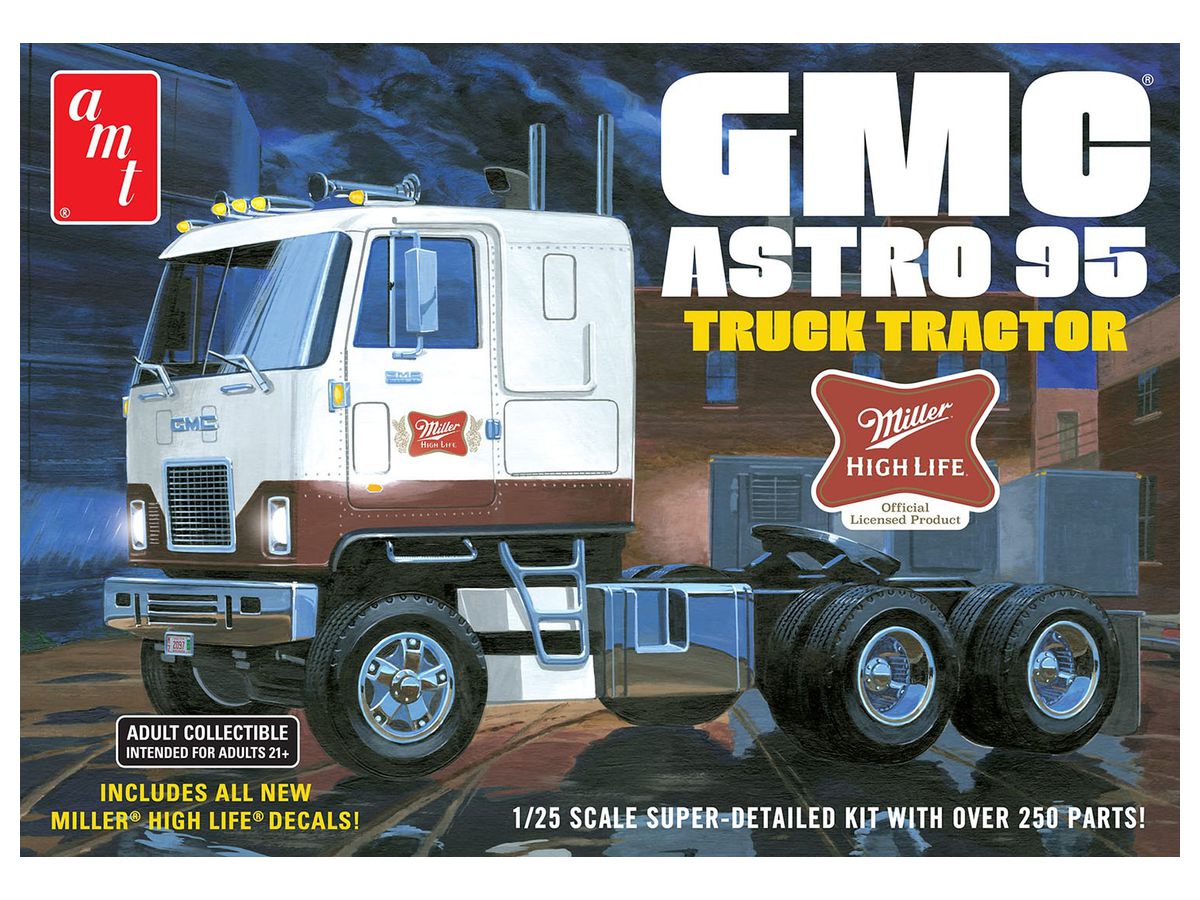 GMC Astro 95 Semi-Tractor Miller Beer
