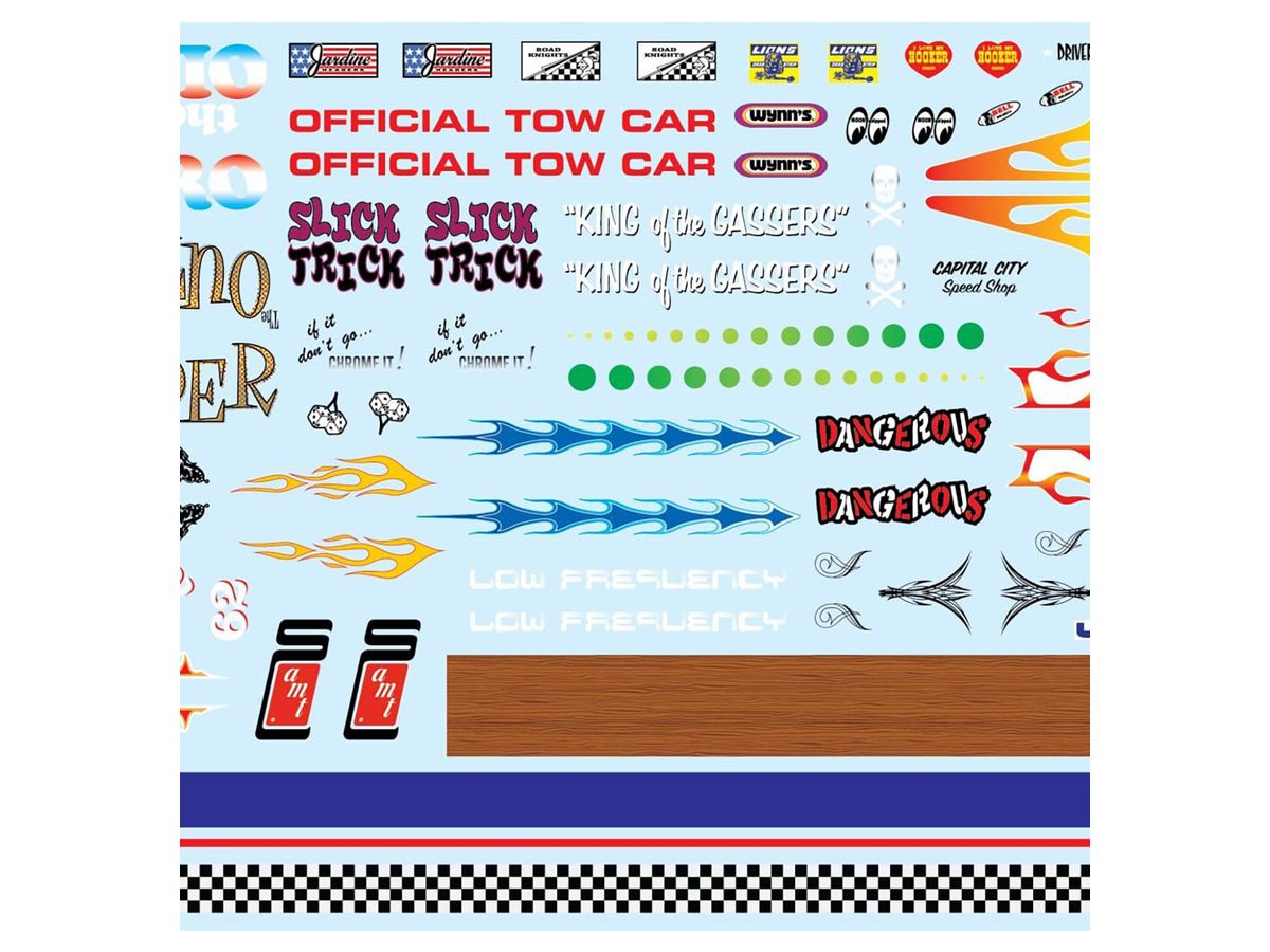 Custom Graphic Decal for Car Model Vol.1 Set