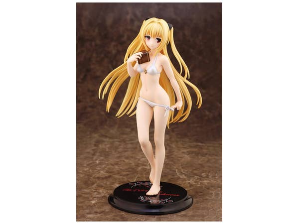 To Love-Ru Darkness: Golden Darkness White Swim Suit PVC