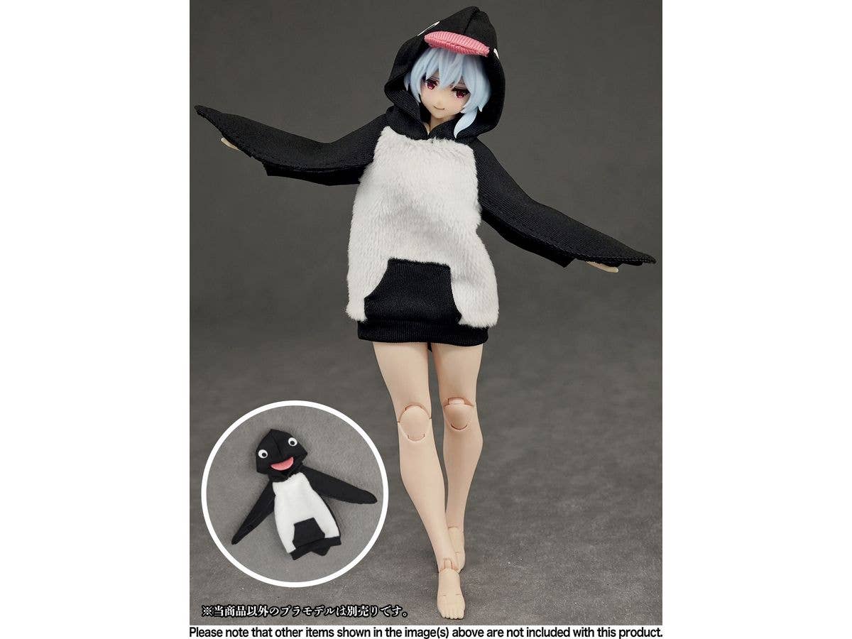 Party Animal Girl Room Wear Penguin Hoodie