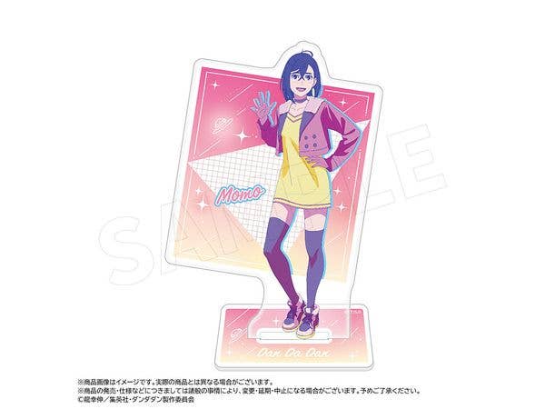 Tv Anime Dandadan: Retro Pop Style Acrylic Stand A (Momo) (Reissue)