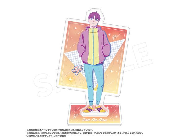 TV Anime DAN DADAN: Retro Pop Style Acrylic Stand E (Jiji)