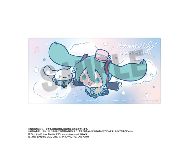 Hatsune Miku x Cinnamoroll: Desk Mat