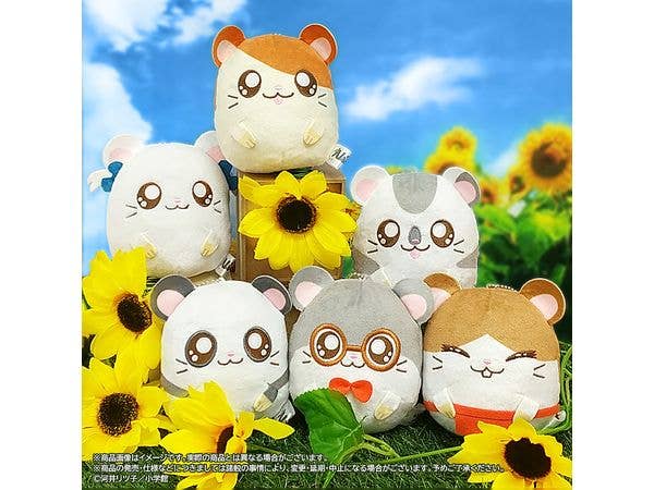 Hamtaro Petit Mochi Mascot 1 Box 6 Pieces