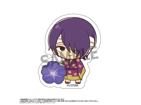 Tv Anime Gintama: Die-Cut Sticker Birth Flowers F Shinsuke Takasugi