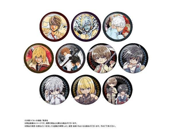 Death Note Pu Leather Badge Collection Vol.2 1 Box 6Pcs