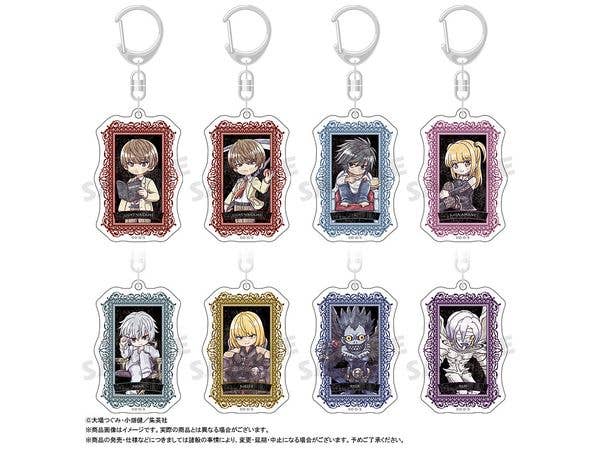 Death Note Picopare Trading Acrylic Keychains 1 Box 8 Pieces