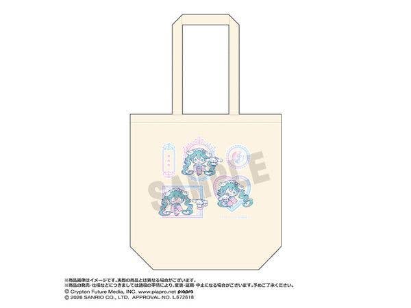 Hatsune Miku x Cinnamoroll: Yumezakura Ver. Tote Bag B