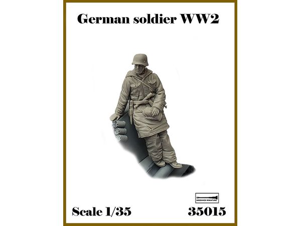 WWII German Soldier #1 Reclining Soldier (1pcs)
