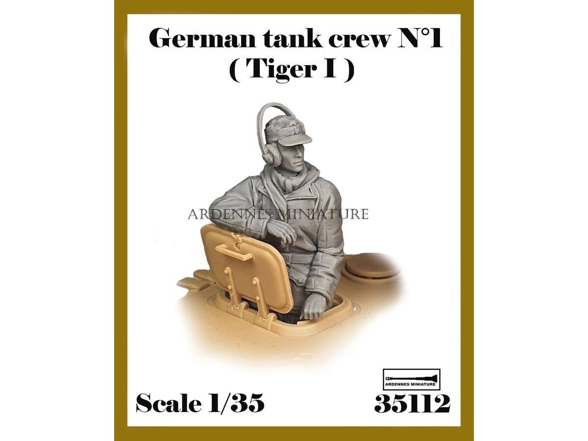 GERMAN TANK CREW No.1 (Tiger I) WW2