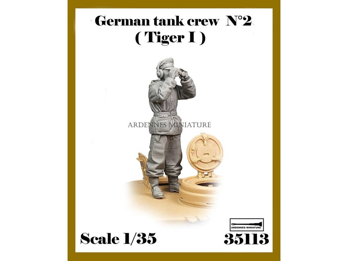 GERMAN TANK CREW No.2 (Tiger I) WW2