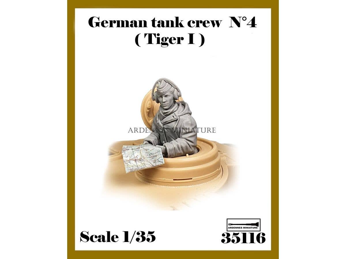 GERMAN TANK CREW No.4 (Tiger I) WW2