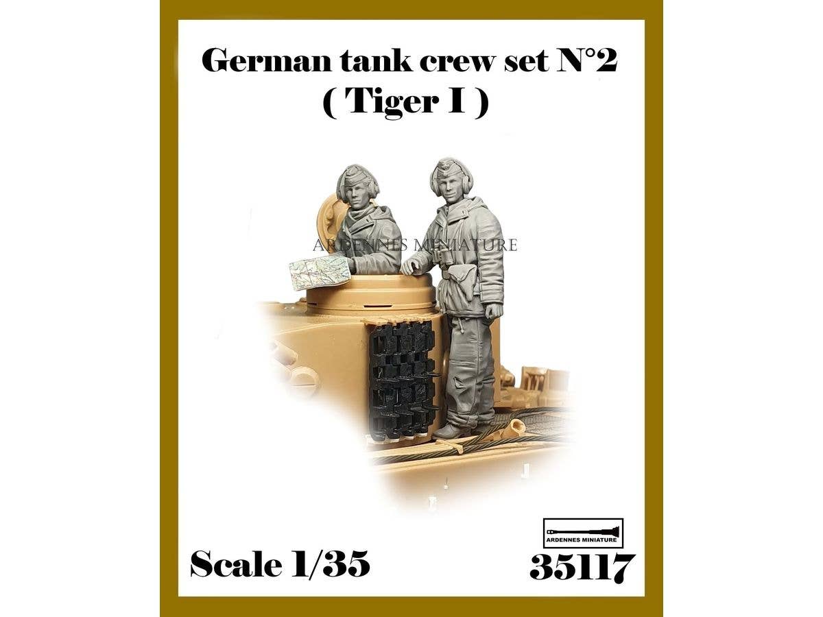 GERMAN TANK CREW SET2 (Tiger I) WW2