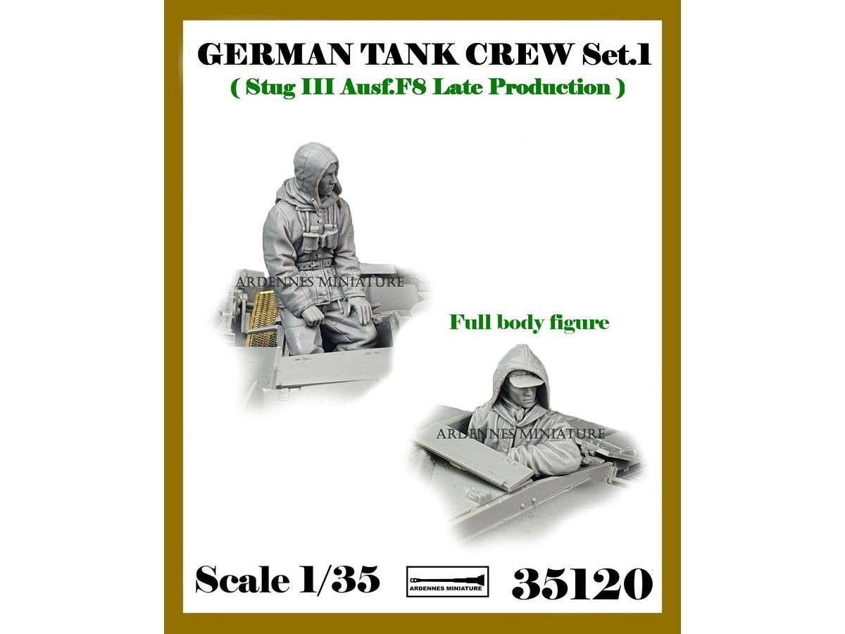 GERMAN TANK CREW SET.1 (Stug III. Ausf. F8 late production)